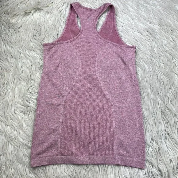 Zyia Active Women's Pink Seamless Racerback Athletic Tank - Picture 4 of 5